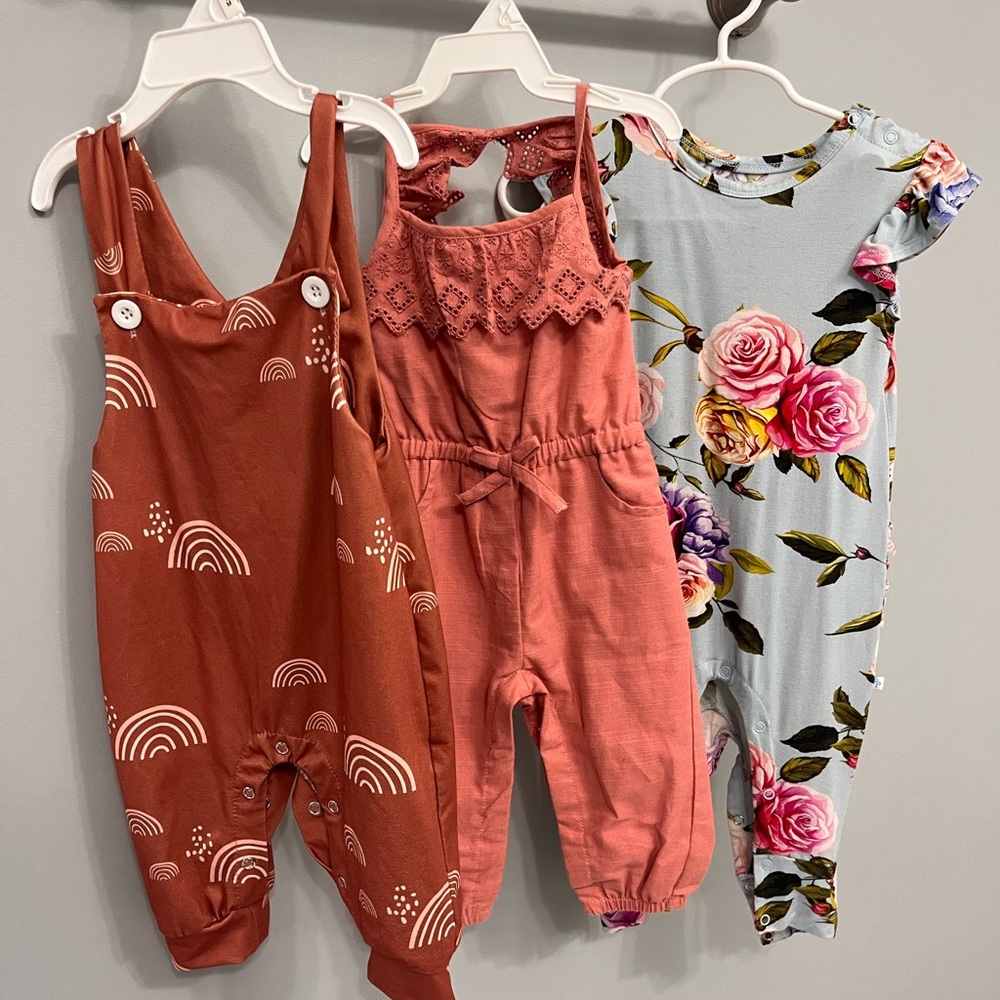 Baby Girl Rompers